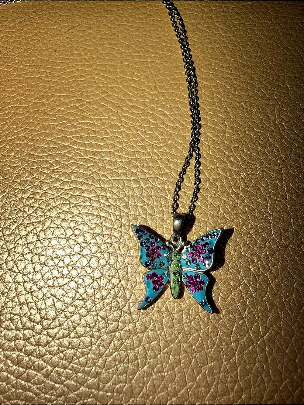 Butterfly Pendant Necklace